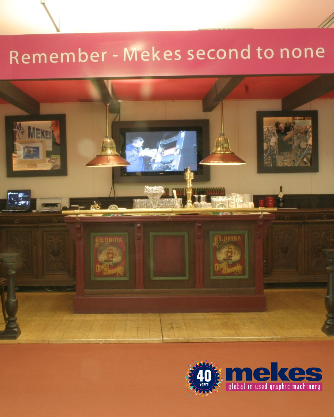 Mekes 40 years | First Drupa appearance